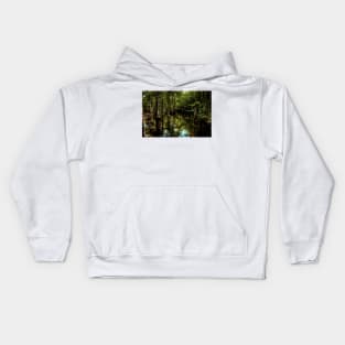 Swamp in Southeastern Georgia Kids Hoodie